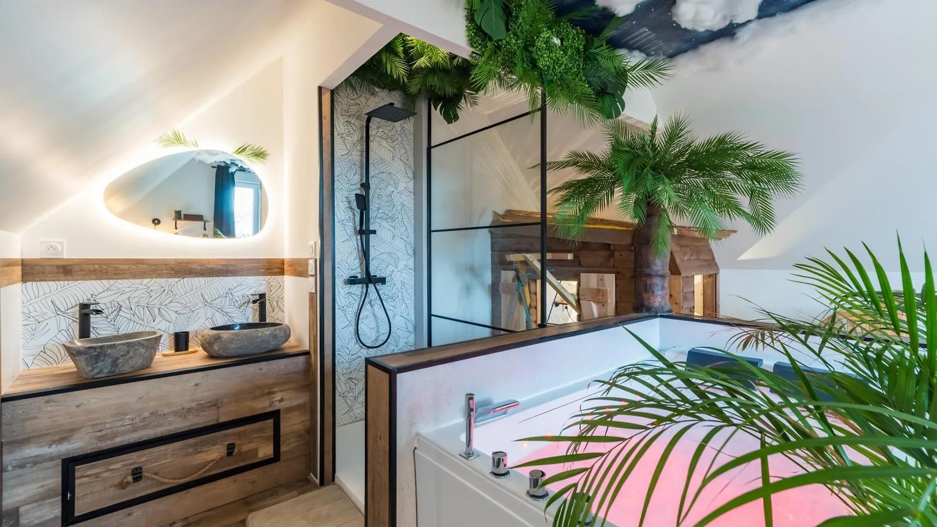 Holiday home Mowgli Gite Jungle Begard